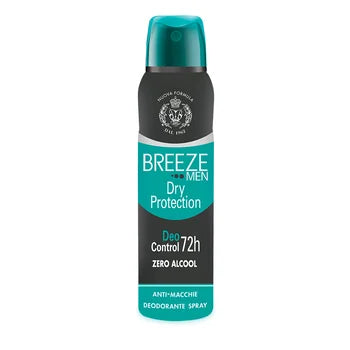 BREEZE DEO SPRAY 150ML MEN DRY PROTECTION