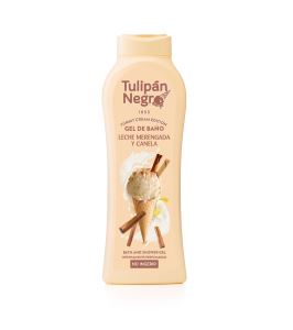 Tulipano nero - Gel da bagno idratante latte merengata e cannella 650 ml, intensamente profumato