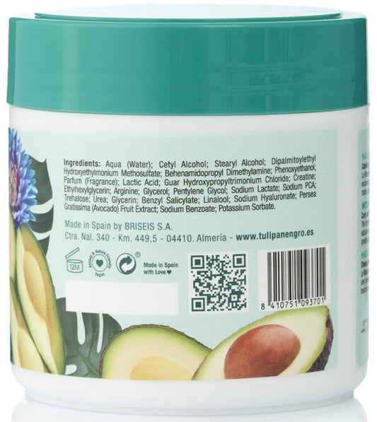 Tulipan negro maschera capillare intensivo idratante avocado 400ml