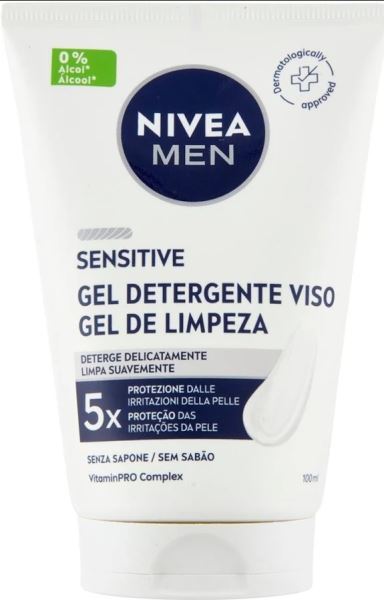 NIVEA MEN GEL DETERGENTE 100ML SENSITIVE