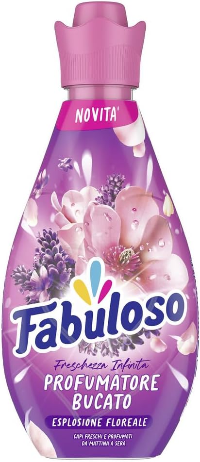 Fabuloso Profumatore Liquido per Bucato Esplosione Floreale730ml| Profumatore liquido per capi | Profuma i capi sempre più a lungo| Capi freschi e profumati per 24H