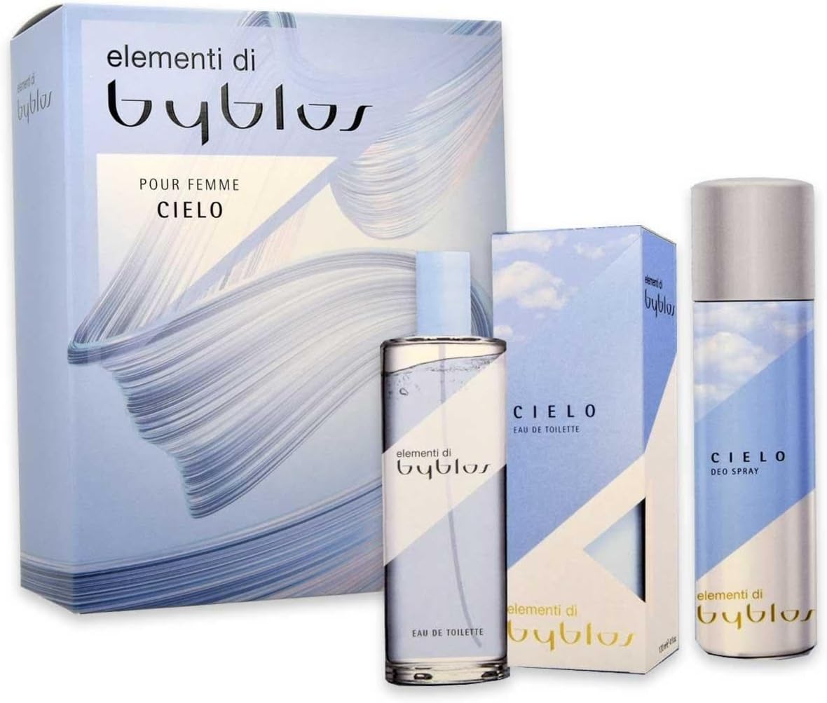 BYBLOS CIELO KIT Eau De Toilette 120 + Deodorante 150 ML Marca: Byblos