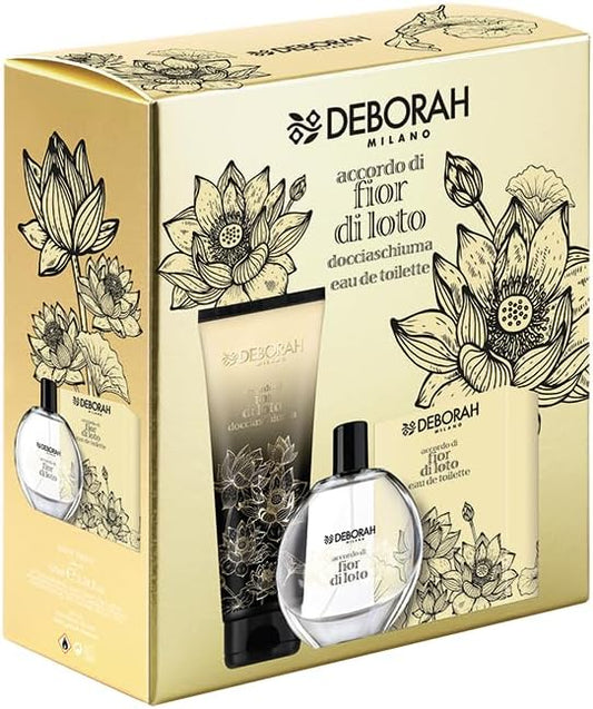 Deborah Milano - Set Regalo Donna include Eau de Toilette 100ml e Docciaschiuma