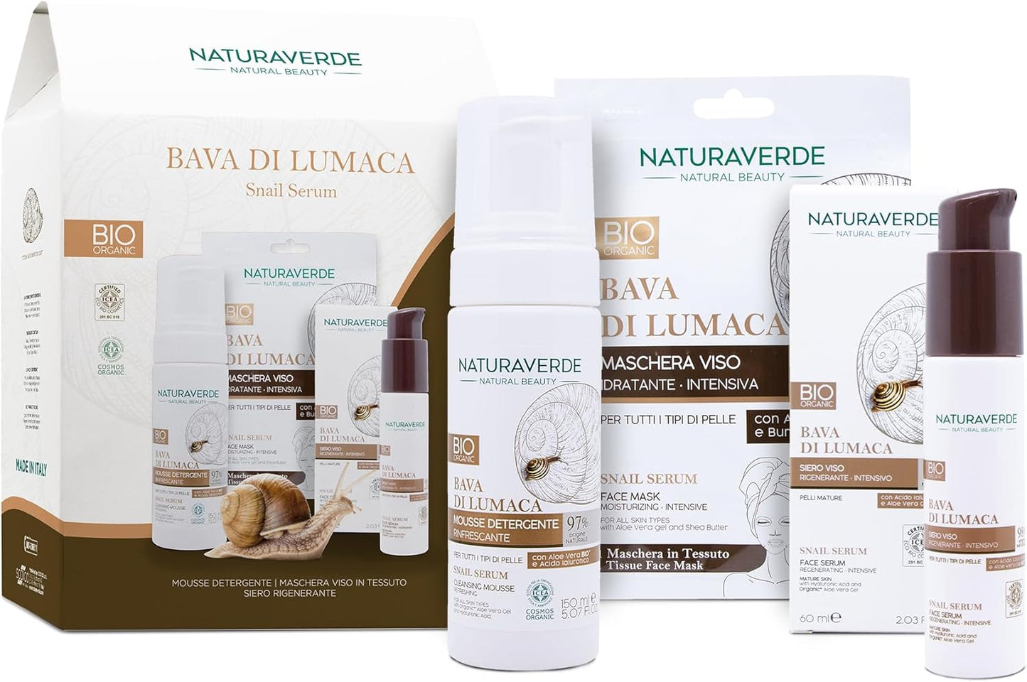 Naturaverde | Bio - Gift Set Lumaca, Confezione Regalo