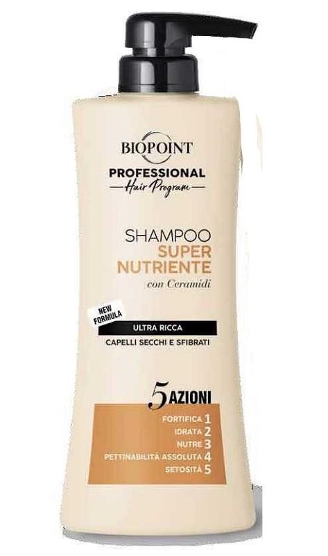 BIOPOINT PROFESSIONAL SHAMPOO SUPER NUTRIENTE 400ML NEW