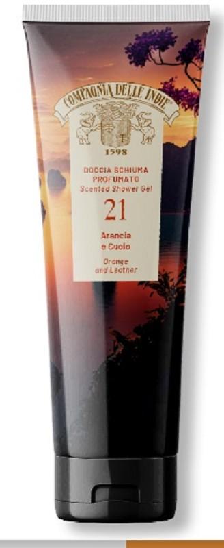 COMPAGNIA DELLE INDIE DOCCIA SCHIUMA PROFUMATO ARANCIA E CUOIO 250ML