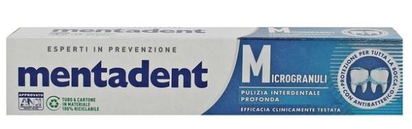 MENTADENT DENTIFRICIO MICROGRANULI 75 ML