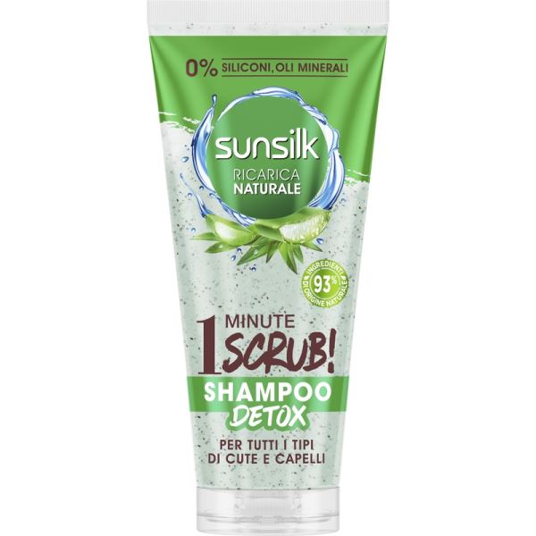 SUNSILK SHAMPOO SCRUB ALOE DETOX TUBO 200 ML