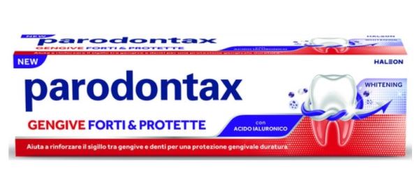 PARODONTAX DENTIFRICIO GENGIVE FORTI&PROTETTE WHITENING 75ML