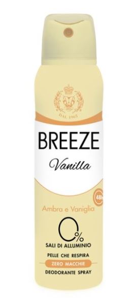 BREEZE DEO SPRAY AMBRA E VANIGLIA 150ML