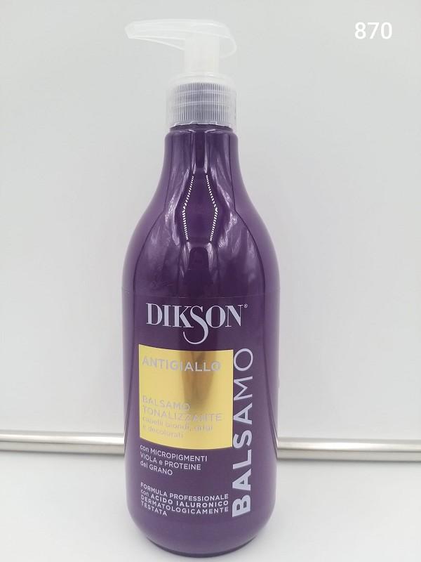 DIKSON BALSAMO ANTIGIALLO CAPELLI BIONDI E DECOLORATI 500ML