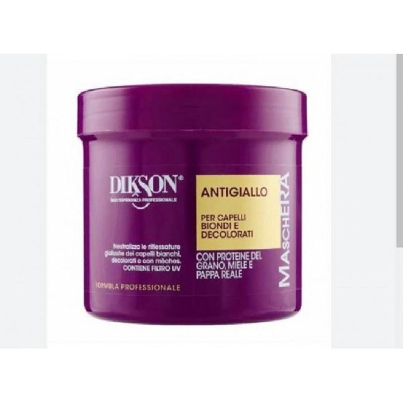 DIKSON MASCHERA ANTIGIALLO CAPELLI BIONDI E DECOLORATI 500ML
