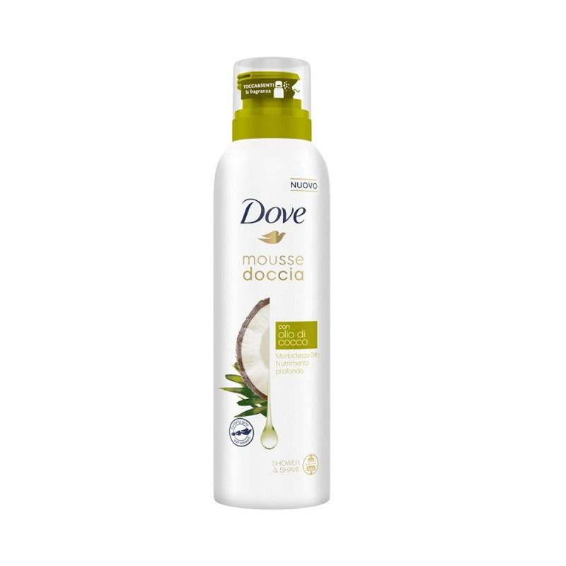 DOVE MOUSSE DOCCIA OLIO DI COCCO 200 ML