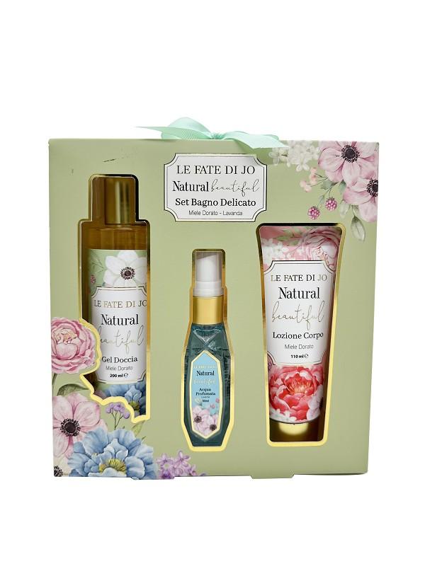 LE FATE DI JO NATURAL BEAUTIFUL COFFRET BAGNO DELICATO S/G+B/L+A/P
