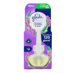 GLADE ELETTRICO 120G RIC 20ML LAVANDA E ALOE