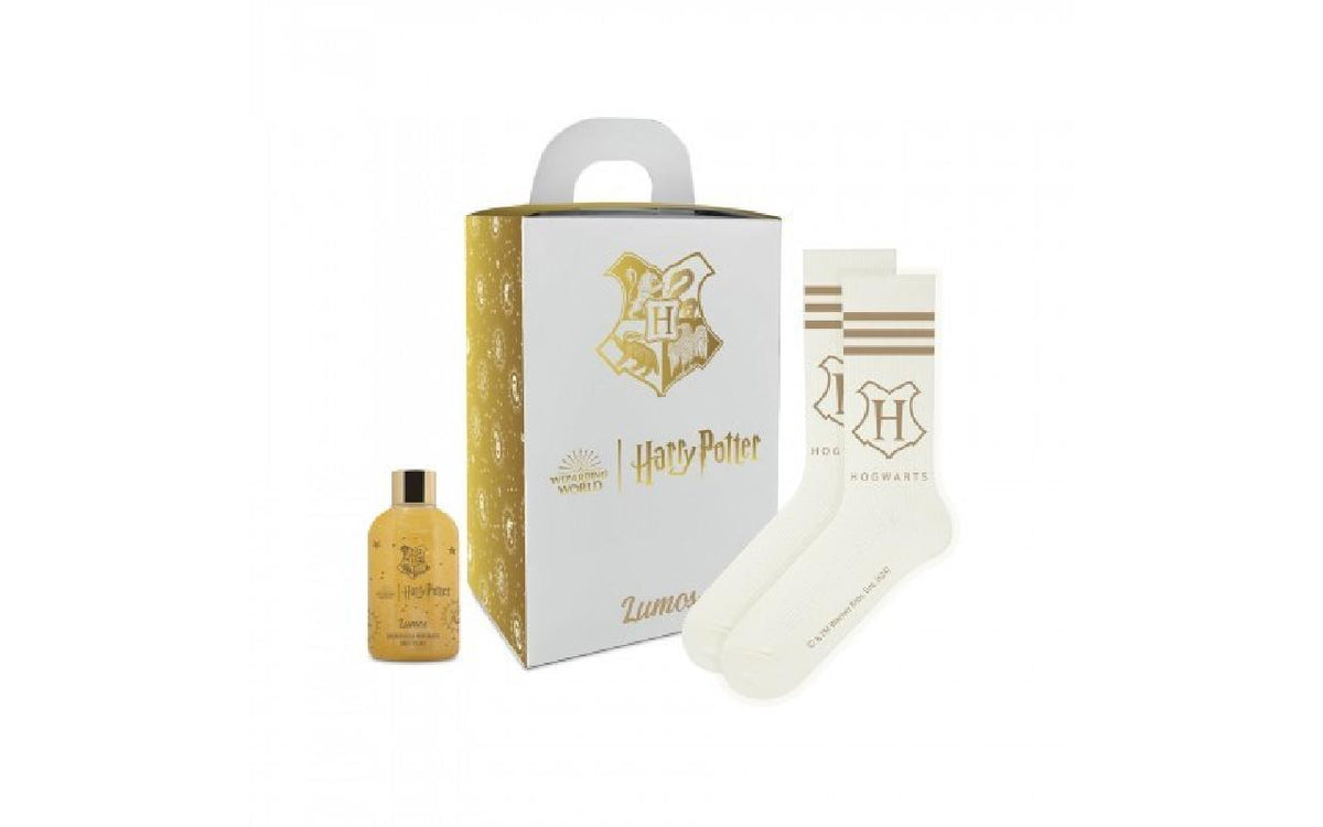 HARRY POTTER LUMOS COFFRET S/G 300ML + CALZINI UNISEX