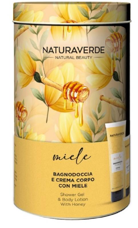 NATURAVERDE COFFRET SENSORIALE MIELE S/G 200 ML + C/C 100 ML