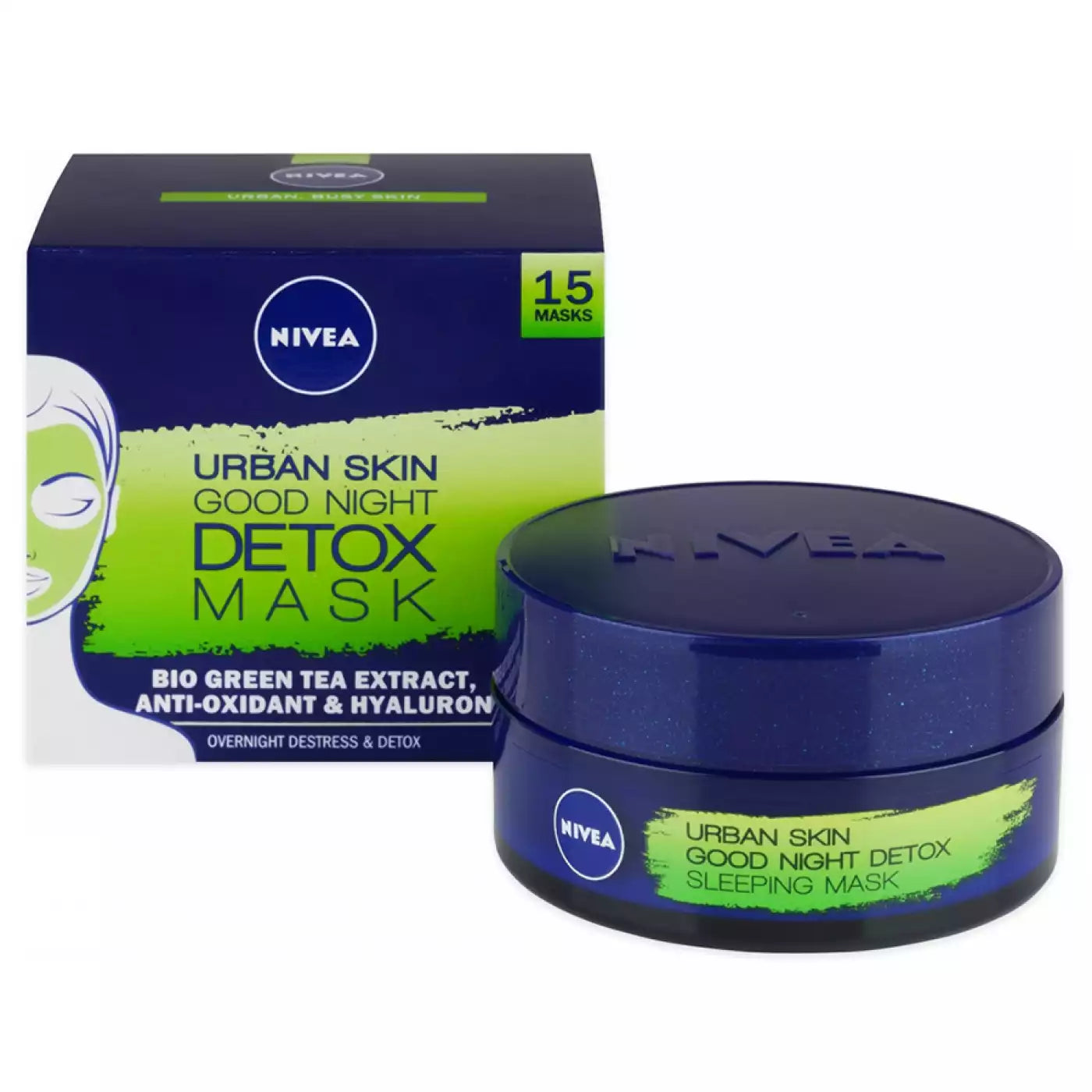 Nivea Urban Skin Goodnight Detox Sleeping Mask 50Ml