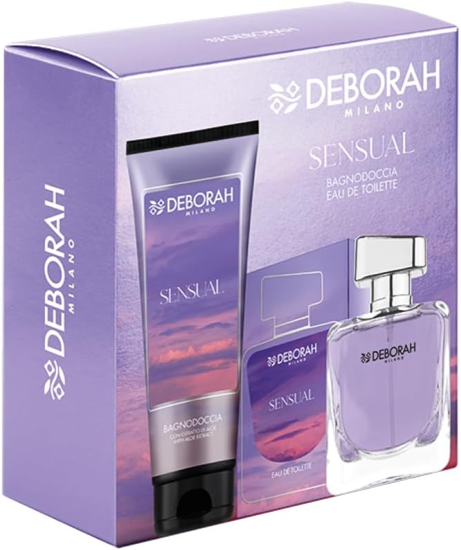 Deborah Cofanetto sensual - eau de toilette 100 ml + docciaschiuma 250 ml