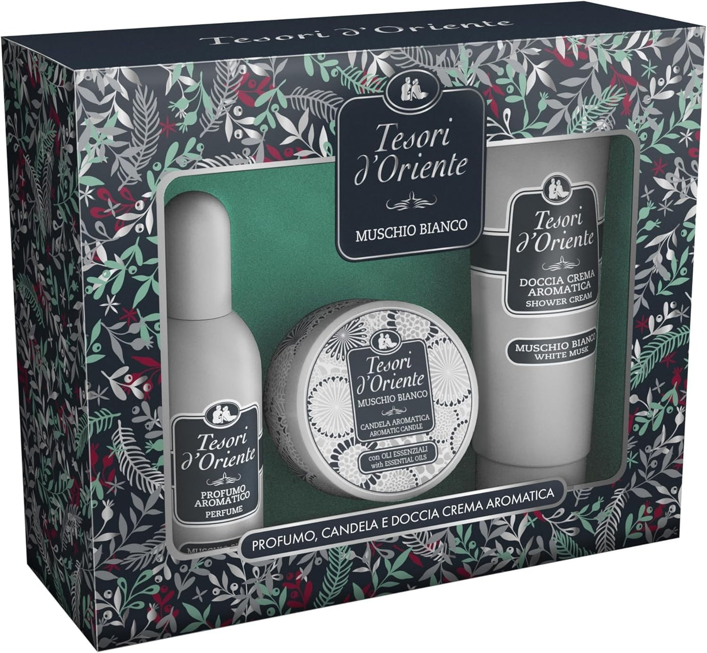 TESORI D'ORIENTE Set regalo Byzantium, AYERVEDA, MUSCHIO BIANCO, FIORE DI LOTO