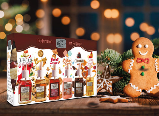 SWEET HOME COFANETO REGALO 6PZ DEO 30ML DOLCE