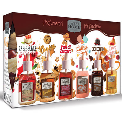SWEET HOME COFANETO REGALO 6PZ DEO 30ML DOLCE