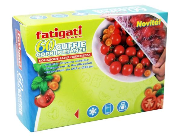 CUFFIE COPRIPIETANZE C/ELAST.TRASP6