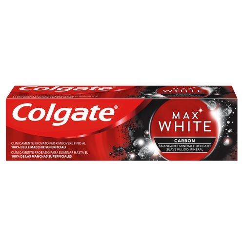 COLGATE DENT.75ML MAX WHITE CARBON