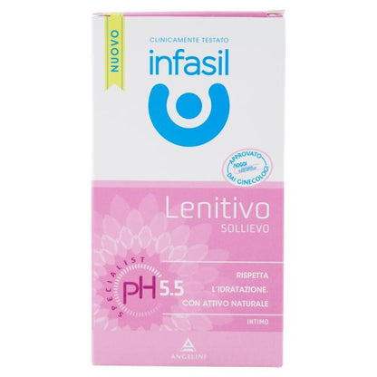 4x Infasil detergenti Intimo Lenitivo 5.5 ph, 200 ml
