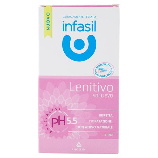 4x Infasil detergenti Intimo Lenitivo 5.5 ph, 200 ml
