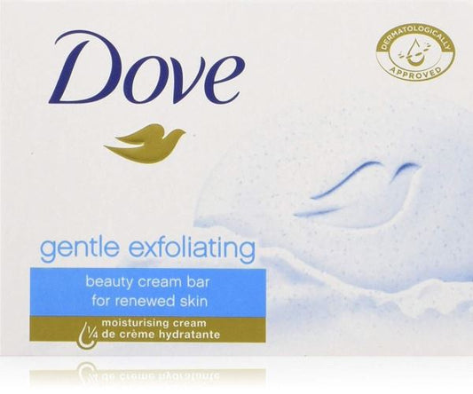 Dove Confezione da 3 pezzi – DOVE Saponetta Gentle Exfoliating – 3 X 90 g
