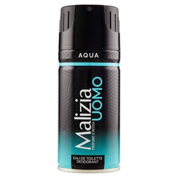 MALIZIA DEO UOMO 150ML AQUA