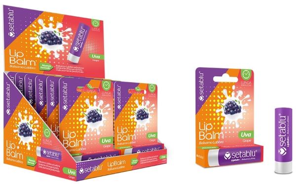 SETABLU BALSAMO LABBRA UVA x12