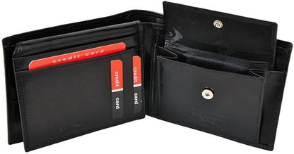 Box portafoglio e cintura in vera pelle Pierre Cardin