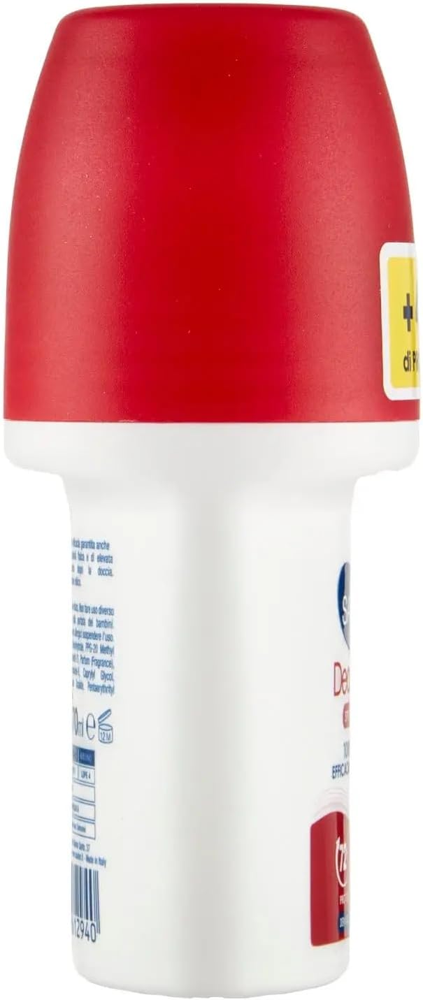 Sauber deodorante roll-on DeoActive per sport e stress, particolarmente adatti per sudorazione eccessiva, 70 ml