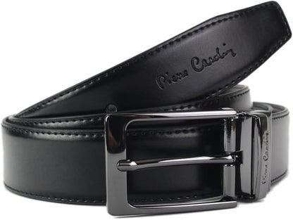 Box portafoglio e cintura in vera pelle Pierre Cardin