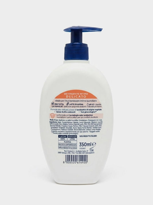 SAUBER Detergente intimo delicato pH4.5, 350 ml