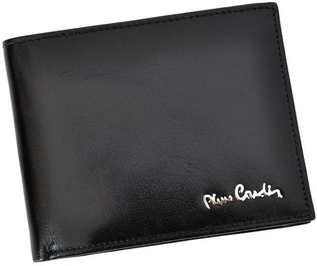 Box portafoglio e cintura in vera pelle Pierre Cardin