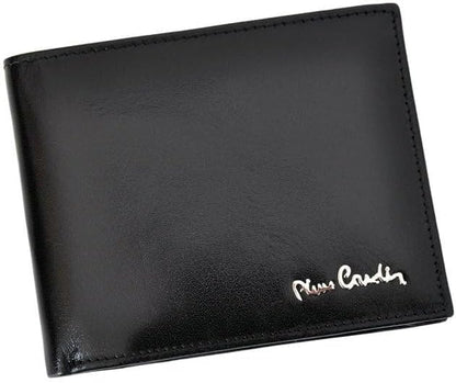 Box portafoglio e cintura in vera pelle Pierre Cardin