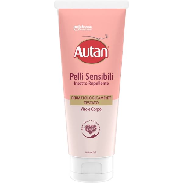 AUTAN CREMA VISO CORPO INSETTO REPELLENTE 100 ML ROSA