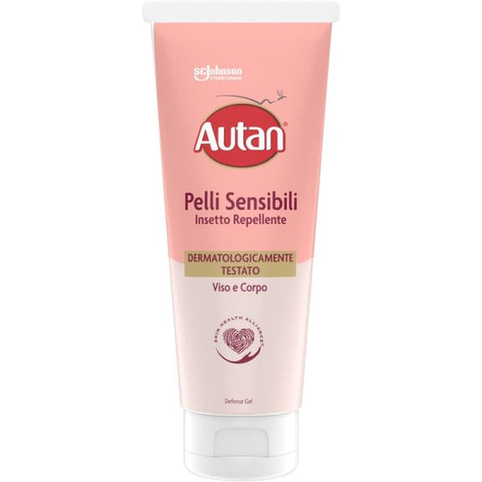 AUTAN CREMA VISO CORPO INSETTO REPELLENTE 100 ML ROSA