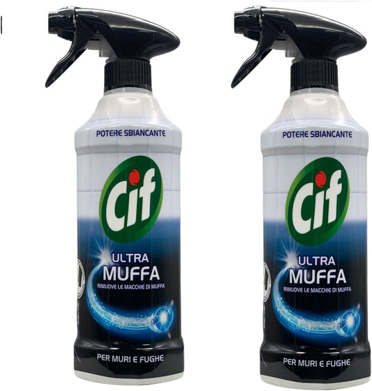 Ultra Muffa, Set Spray Antimuffa per Muri e Fughe, 500 ml, Formula Concentrata per Rimozione Macchie (2)