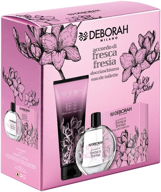 Deborah Milano - Set Regalo Donna include Eau de Toilette 100ml e Docciaschiuma