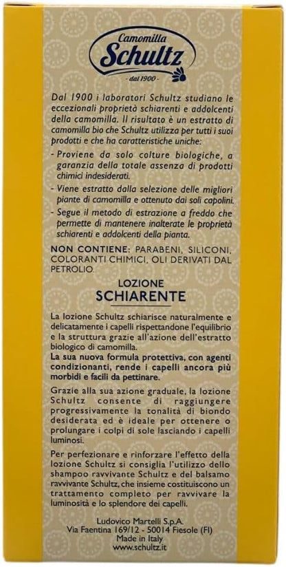 SCHULTZ Lozione Schiarente ad Azione Graduale 200ML