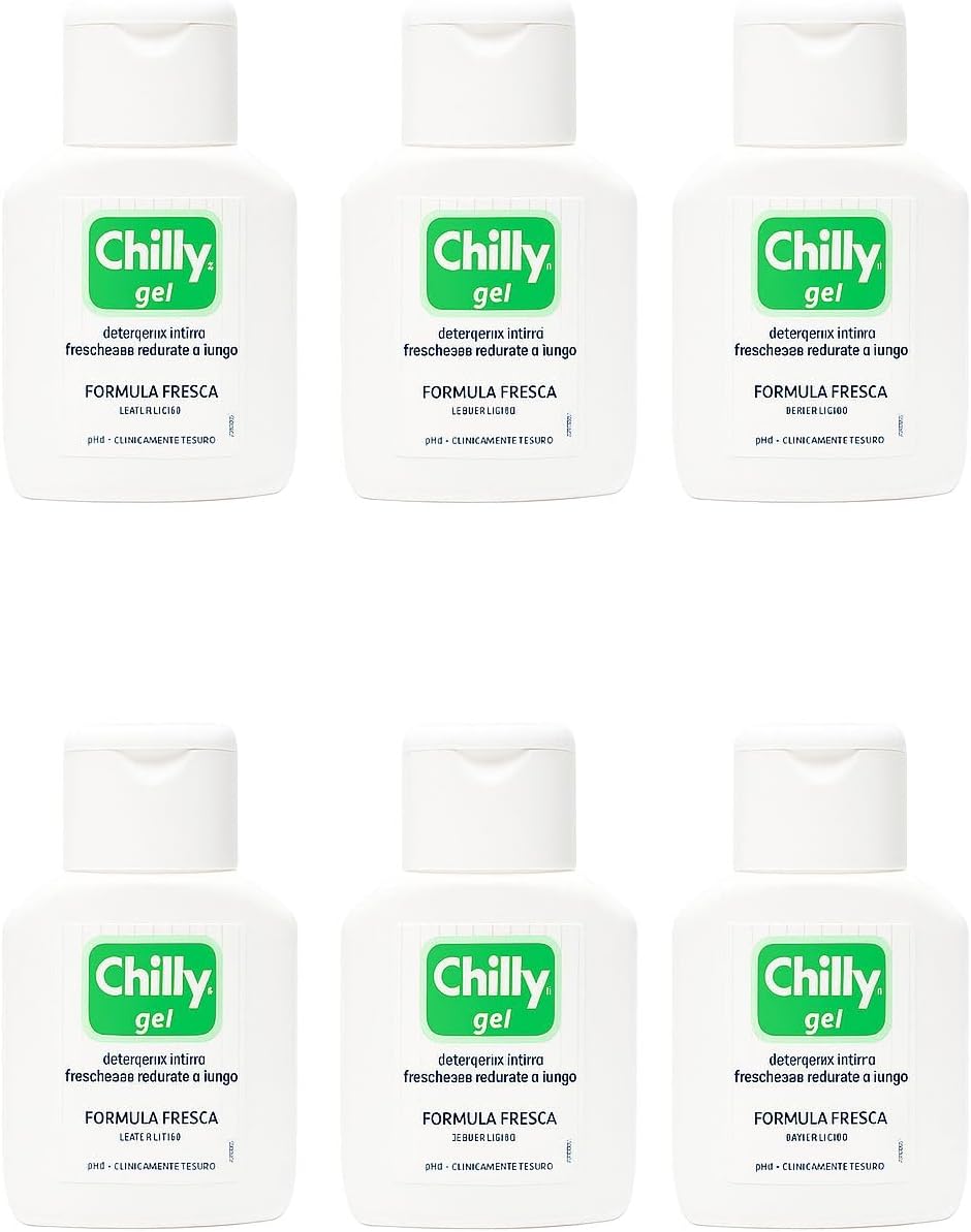 Chilly DETERGENTE INTIMO GEL Freschezza Naturale a Lungo 50 ml Formato Viaggio