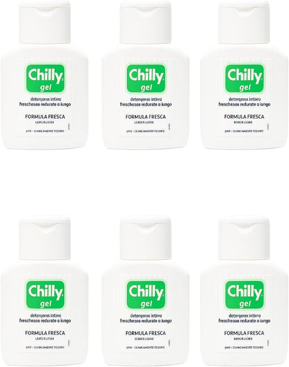 Chilly DETERGENTE INTIMO GEL Freschezza Naturale a Lungo 50 ml Formato Viaggio
