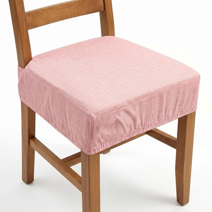 4 Cuscini Sedia 40x40 Imbottiti, Cotone e Poliestere, Comfort 5 cm, con Elastico Perimetrale e Fascia 12 cm, Antiscivolo Marca: imi shop