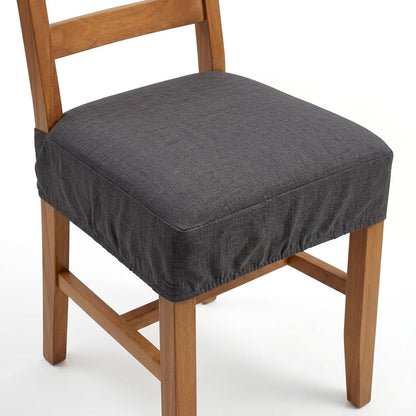 4 Cuscini Sedia 40x40 Imbottiti, Cotone e Poliestere, Comfort 5 cm, con Elastico Perimetrale e Fascia 12 cm, Antiscivolo Marca: imi shop