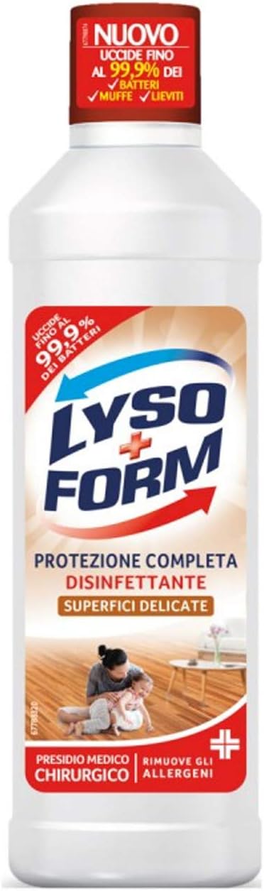 Lysoform Disinfettante Protezione Completa Per Superfici Delicate - 900 Ml