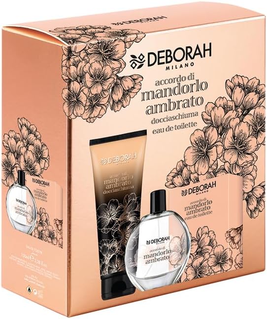 Deborah Milano - Set Regalo Donna include Eau de Toilette 100ml e Docciaschiuma